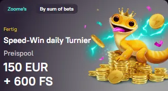 Speed-Win daity Turnier